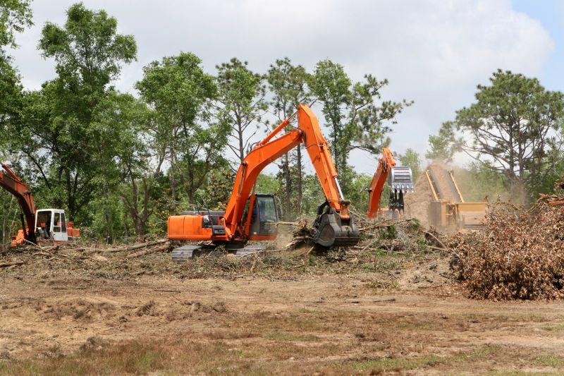Parking Lot Land Clearing in Gwinnett County, GA