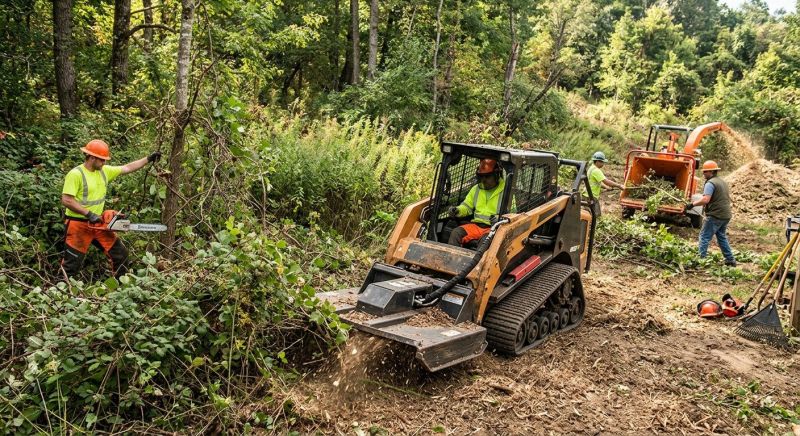 Slope Clearing in Katy, TX