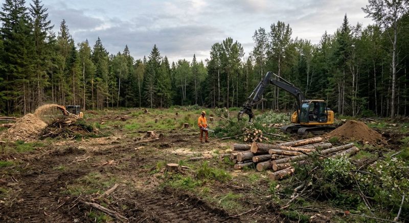 Trees Clearing in Utah County, UT